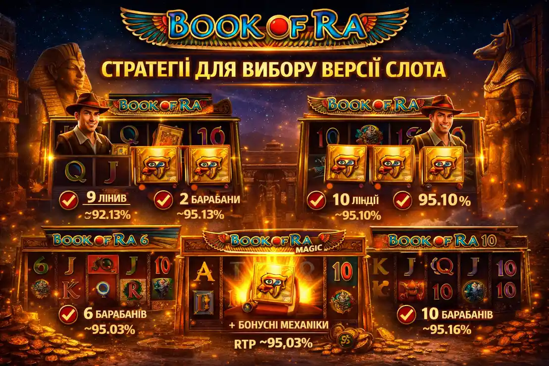 Стратегії для вибору версії слота